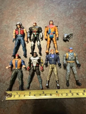Figura de acción Kenner VOR-TECH 1996 juguetes de colección lote de 7 figuras!!! Foto 1 de 4