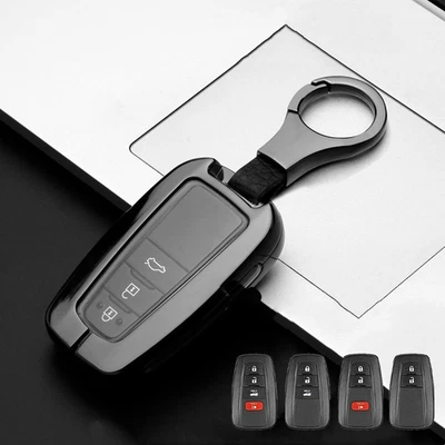 Funda Carcasa Llavero TPU Coche Aleación Zinc Para Toyota Camry Corolla Prius RAV4 C-HR Foto 1 de 3