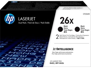HP 26XD / CF226XD Toner Doppelpack schwarz (2 Stück) - Bild 1 von 4