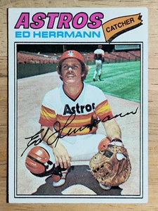 1977 Topps #143 Ed Herrmann (EXMT) - Picture 1 of 2