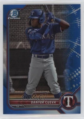 2022 Bowman Draft Chrome Blue Refractor /150 Danyer Cueva #BDC-148 - Image 1 of 2