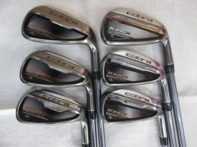 Cobra KING F6 Japan Ver.  6PC Fujikura S-FLEX IRONS SET GOLF - Image 1 of 4