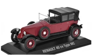 Norev Renault 40 cv Type MC 1924 Red 1:43 Scale 4 Inch US IMPORT DUTIES PAID - Picture 1 of 4