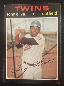 1971 Topps TONY OLIVA #290 VG-EX