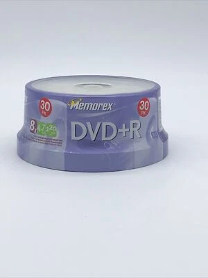Memorex Recordable DVD+R 8x 4.7GB 120min. - 30 Pack Spindle Sealed - Image 1 of 3