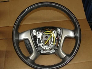2007-14 Escalade,Yukon,Denali,Tahoe,Suburban,Cocoa Leather steering wheel,Brown - Bild 1 von 12