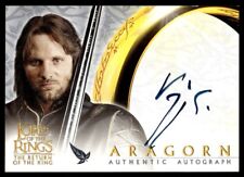 2003 LORD OF THE RINGS RETURN OF THE KING AUTO VIGGO MORTENSEN AS ARAGORN