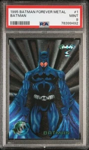 1995 Batman Forever Metal "Batman" #1 PSA 9 - Bild 1 von 2