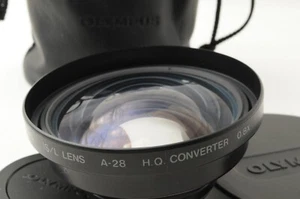 [EXC+3] Olympus IS/L Lens A-28 H.Q. Converter 0.8X 49mm from Japan - Picture 1 of 15