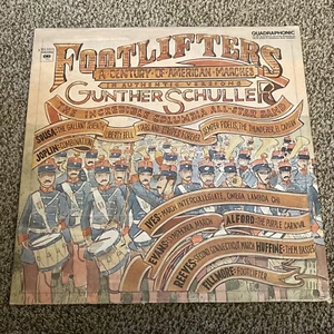 Gunther Schuller - Footlifters (A Century Of American Marches) XM 33513) QUAD LP - Picture 1 of 4