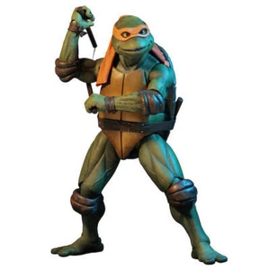 NECA - Teenage Mutant Ninja Turtles (1990 Movie) Michelangelo 1/4 Scale Figure - Bild 1 von 15