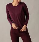 Damen Basic Shirt "burgund" Gr. 40 UVP: 50,00 € 7.7493