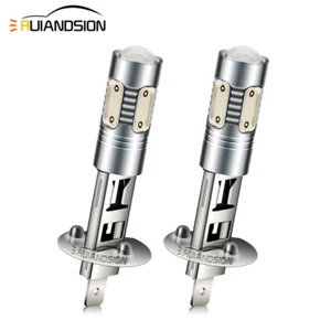 H1 10-30V LED Car Light Daytime Driving Bulb Kit Fog Light Blue/Green/Pink Lamp - Picture 1 of 7