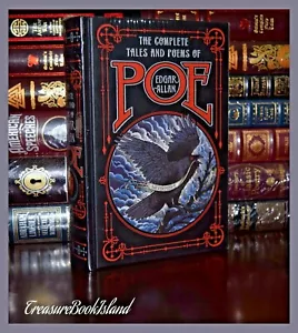 NEU KOMPLETTE GESCHICHTEN & GEDICHTE von EDGAR ALLAN POE versiegelt ledergebunden Sammlerstück - Bild 1 von 9