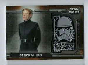 2019 Star Wars L'ascesa di Skywalker medaglione MC-SH generale Hux 12/50 arancione - Foto 1 di 1