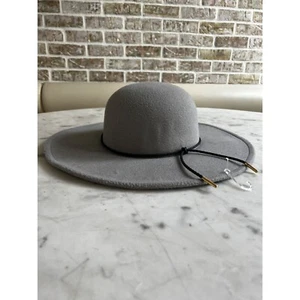 NWT NINE WEST GREY HAT - Picture 1 of 6