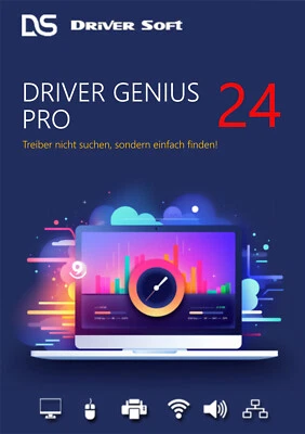 Driver Genius 24 PRO 3-Geräte / 1-Jahr *Treiber-Aktualisierung* / Key (ESD) - Bild 1 von 4