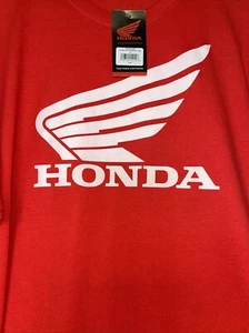 Honda Apparel Honda Wing T-Shirt Adult Unisex XL Red TRUETIMBER - Picture 1 of 3