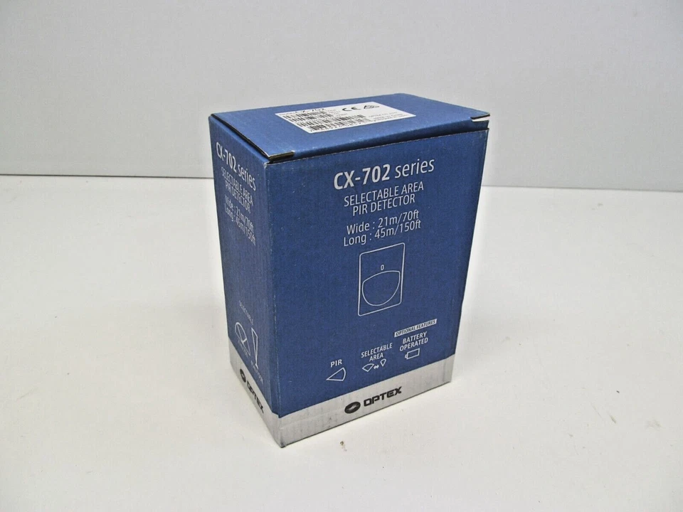 Optex Cx-702 Series IR Motion Detector Long Range Passive PIR