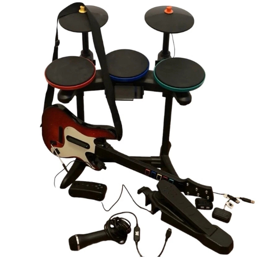 PS 3/Xbox 360/Wii - Guitar Hero|Chitarra|Batteria - XXL a scelta ✅ - Immagine 1 di 1