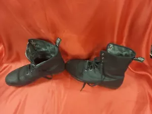 Dr. Martens AirWair AW004 Eclectic Canvus Shoes Boots Mens Size 13 - Picture 1 of 12