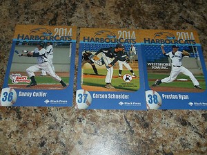 2014 VICTORIA HARBOURCATS PRESTON RYAN WEST COAST LEAGUE BASEBALL CARD