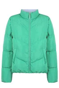 BANDE STUDIO V Line Puffer Green Size 10 AU Street Casual - Picture 1 of 8