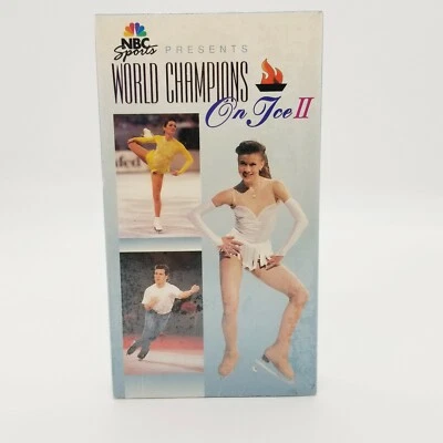 New Sealed World Champions On Ice II 1994 VHS Figure Skating Nancy Kerrigan RARE - Image 1 of 2
