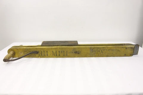 Antique  Primitive TRIUMPH Corn Planter Hand Seeder Farm Tool Decorative Cover