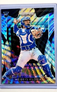 2019 Panini Prizm Tier III Blue Wave Prizms #206 Meibrys Viloria /60 RC Rookie - Picture 1 of 2