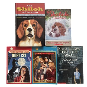 Lot 5 Phyllis Reynolds Naylor Books (7 Stories)  Complete Shiloh Series + Others - Picture 1 of 4