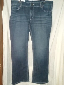 Wrangler Boot Cut Jeans Womens Size 17x32 Blue Dark Wash Stretch Western NWT - Picture 1 of 17