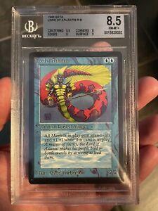 Lord of Atlantis Limited Edition Beta #64 Magic the Gathering BGS 8.5 Plus Blue