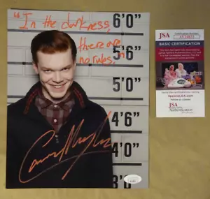 Foto firmata Cameron Monaghan autografata 8"x10" Gotham con schizzo Jerome JSA COA - Foto 1 di 8