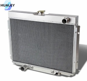 3 Row 379 Radiator for 1967-1970 Ford Mustang w/302/ 351/ 390/ 428/ 429/ V8 24'' - Picture 1 of 11