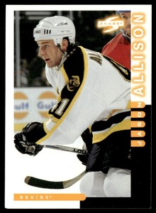 1997-98 Score Jason Allison Boston Bruins #233