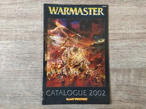 Games Workshop WARMASTER CATALOGUE 2002 Catalog Warhammer 40K Mordheim Bloodbowl - Photo 1/2