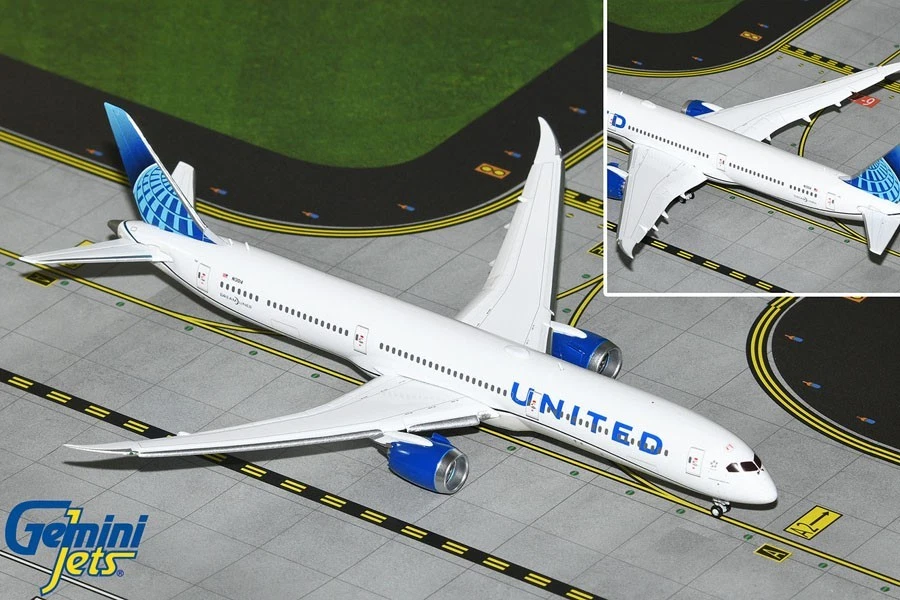 GEMINI JETS UNITED AIRLINES BOEING 787-10 SOLAPAS ABAJO 1:400 GJUAL2229F EN STOCK Foto 1 de 1