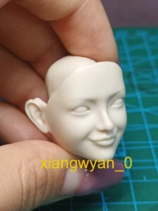 1:6 Smile Girl Head Sculpt Carved For 12" Female PH TBL Action Figure Body Toys - Picture 1 of 6