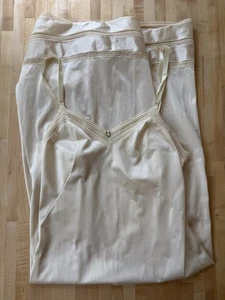 Vintage Ivory Slip Dress Nightgown - Picture 1 of 12