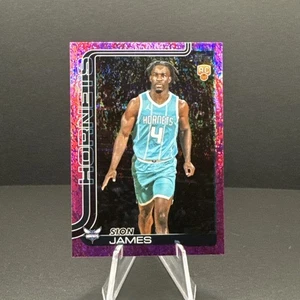 2025-26 Topps Basketball Sion James RC Pink Holo Foil #233 - Bild 1 von 2