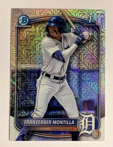 2025 Bowman - MOJO Chrome Prospects Franyerber Montilla #BCP-5 (RC) - Picture 1 of 2