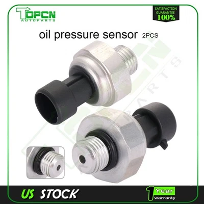 Se adapta a Cadillac 2004-2010 CTS 2 piezas transmisor de presión de aceite del motor 213-1569 12621649 Foto 1 de 4