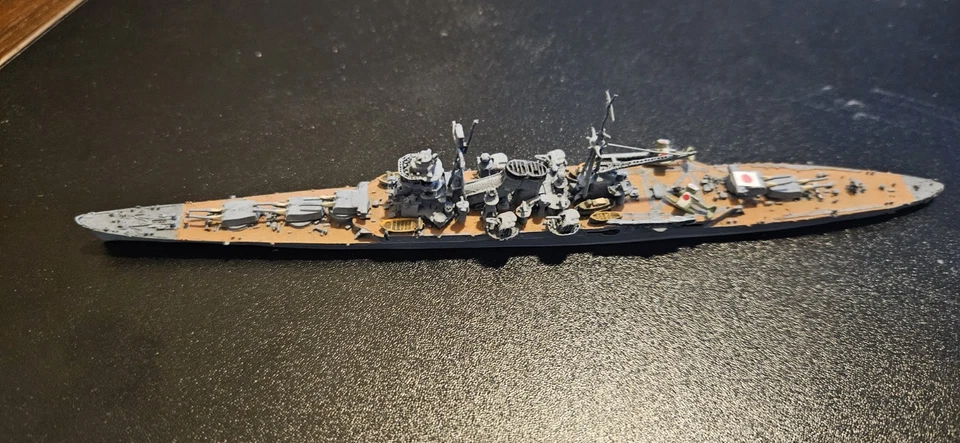 Pintura detallada personalizada Neptun IJN Suzuya Heavy Cruiser y 2 hidroaviones Foto 1 de 3