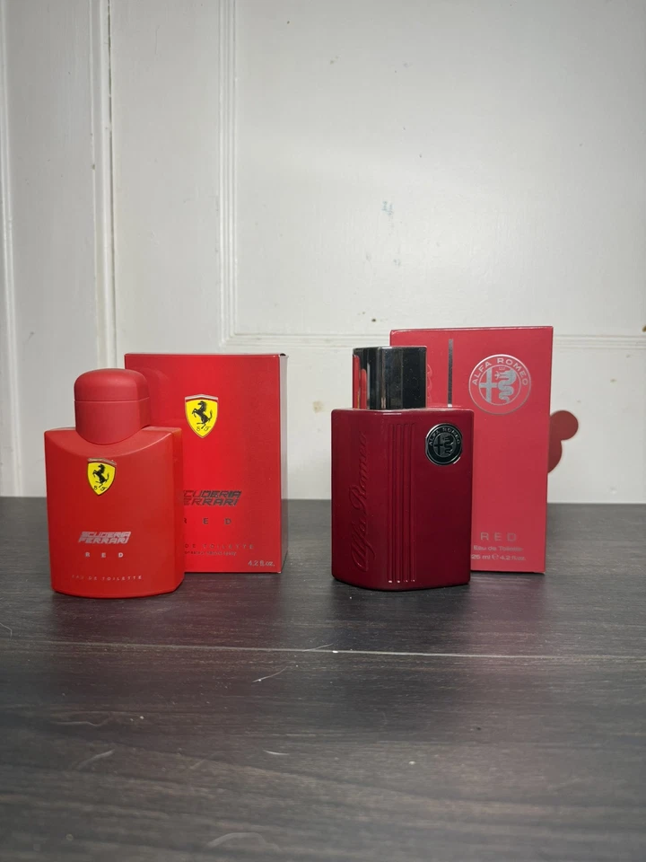 Lote de 2 colonias ferrari y alfa romeo, solo rociadas una o dos veces Foto 1 de 4