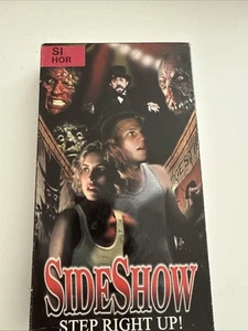 SIDESHOW (VHS, 2000) FULL MOON horror Slasher Rare Cult Charles Band TESTED  - Picture 1 of 5