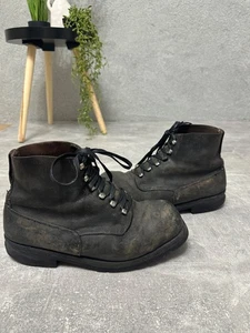 Vintage 1966 Bally Swiss Army Combat Boots – Size US 10 / 28 cm - Foto 1 di 10