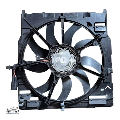 2016 BMW X5 F15 XDRIVE30D Engine Cooling Fan Electric Fan Radiator Fan 7629131 - Image 1 of 3