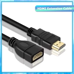 0.5M HDMI EXTENSION LEAD Male to Female v2.0 HDTV HD Cable Cord HDMI2.0 - Picture 1 of 7