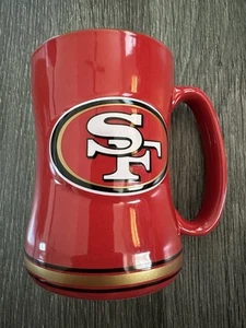 Taza de café San Francisco 49ers NFL 2015 14 oz Boelter Brands - Imagen 1 de 5